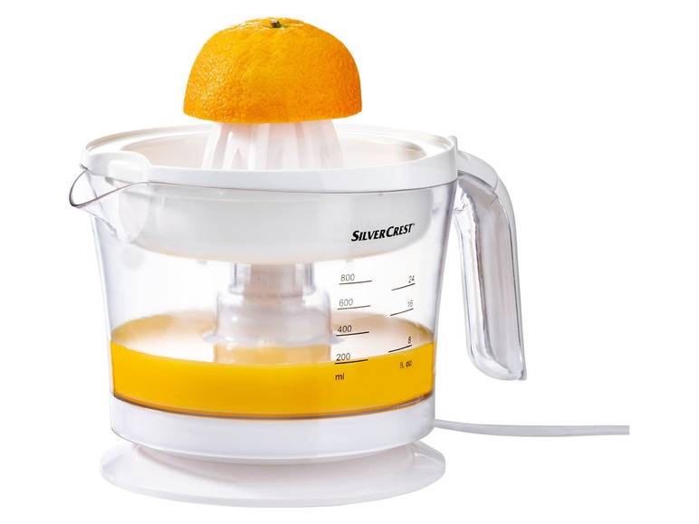 SILVERCREST® KITCHEN TOOLS Zitruspresse »SZP 25 C3«, 800 ml, Links-/Rechtslauf Vierteljährliche Förderung