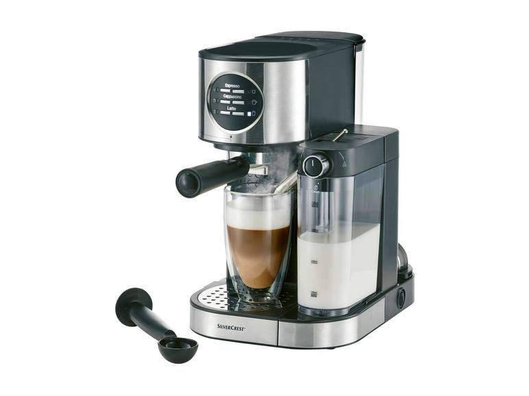 SILVERCREST® KITCHEN TOOLS Espressomaschine mit Milchaufschäumer »SEMM 1470 A2« Riesige Rabatte