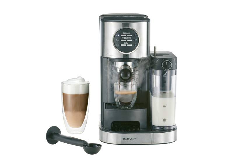 SILVERCREST® KITCHEN TOOLS Espressomaschine mit Milchaufschäumer »SEMM 1470 A2« Riesige Rabatte