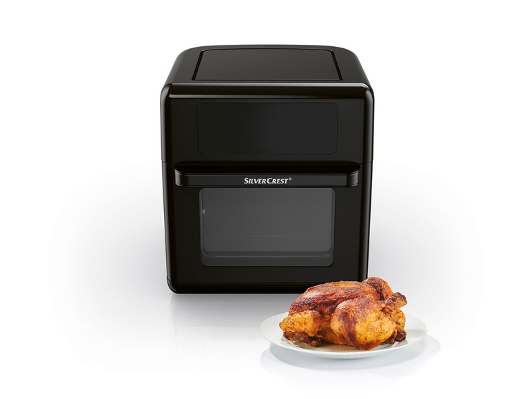 SILVERCREST® KITCHEN TOOLS Heißluftfritteuse 9-in-1 SHF 1800 B1 50% Rabatt mit kostenlosem Versand