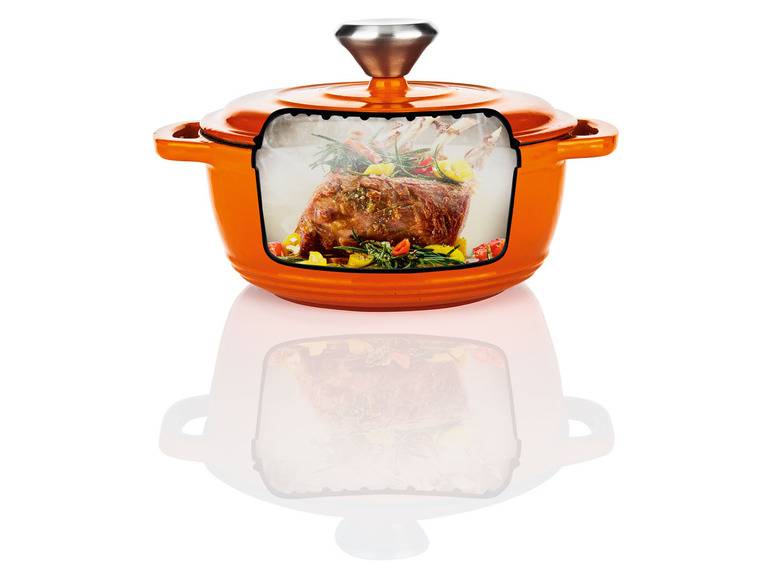 ERNESTO® Gusseisen-Topf, Ø 16,8 cm im Angebot