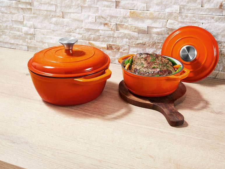 ERNESTO® Gusseisen-Topf, Ø 16,8 cm im Angebot