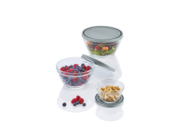 LIVARNO home Glasschüssel-Set, 5 Stück Blitzverkäufe