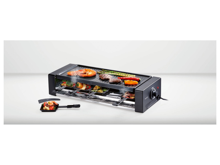 SILVERCREST® KITCHEN TOOLS Raclette-Grill, 1500 Watt, für 10 Personen Cyber Monday