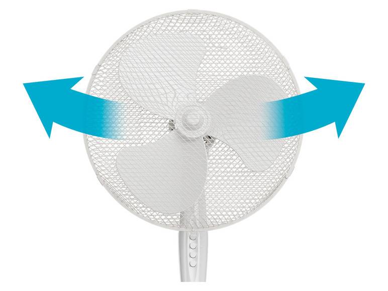 SILVERCREST® Standventilator »SSVF 38 A1«, höhenverstellbar, 105-125 cm Räumungsverkauf