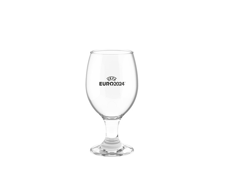 Bierkrüge \ Biertulpen \ Willybecher \ Pint-Biergläser \ Weizenbiergläser »UEFA«, 2-teilig Nur für heute