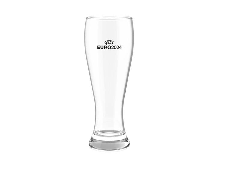 Bierkrüge \ Biertulpen \ Willybecher \ Pint-Biergläser \ Weizenbiergläser »UEFA«, 2-teilig Nur für heute