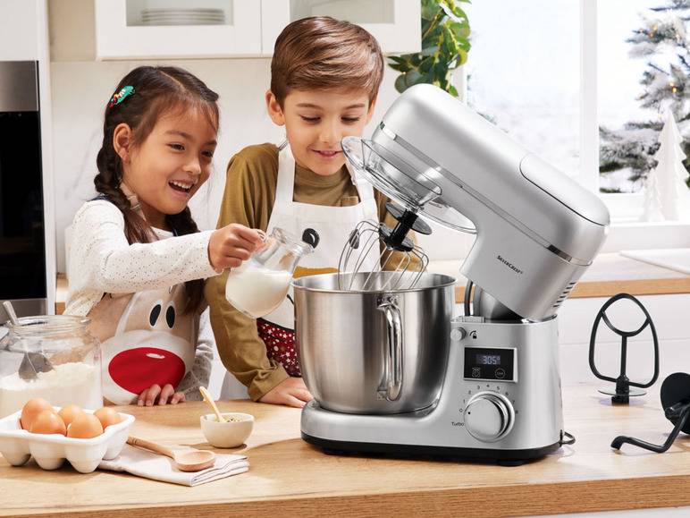 SILVERCREST® KITCHEN TOOLS Küchenmaschine »SKMW 900 A1«, inkl. Waage 50% Rabatt mit kostenlosem Versand