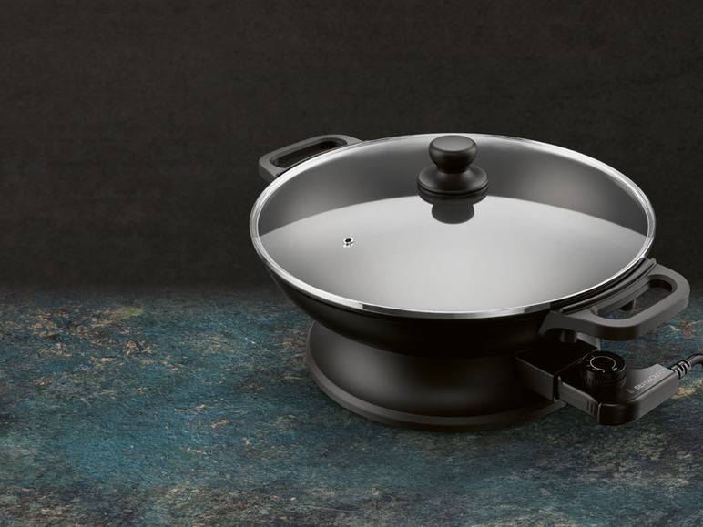 SILVERCREST® KITCHEN TOOLS Elektrische-Multipfanne/Wok, »SEMP 2000 A1«, Ø 33 cm Speichern exportieren