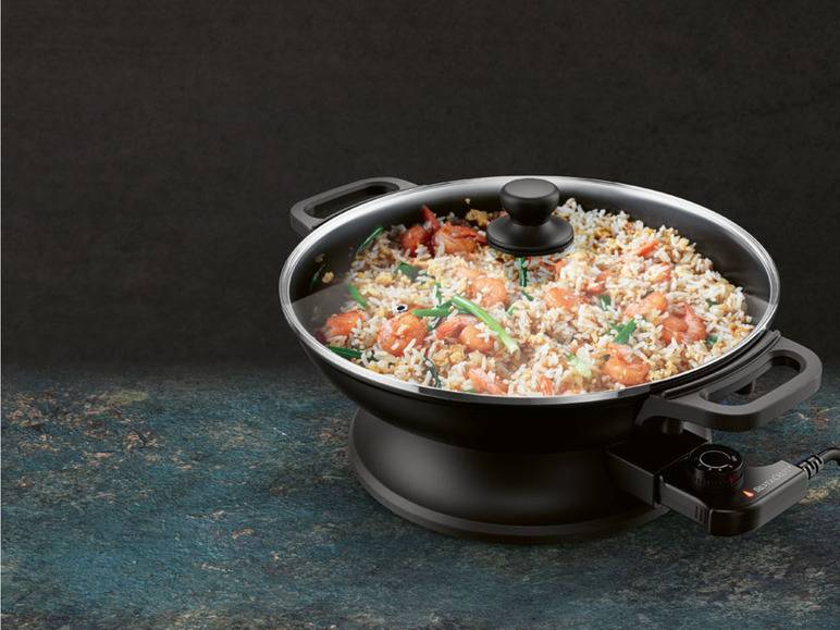 SILVERCREST® KITCHEN TOOLS Elektrische-Multipfanne/Wok, »SEMP 2000 A1«, Ø 33 cm Speichern exportieren