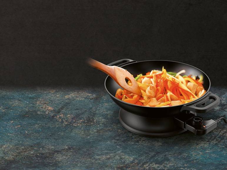 SILVERCREST® KITCHEN TOOLS Elektrische-Multipfanne/Wok, »SEMP 2000 A1«, Ø 33 cm Speichern exportieren