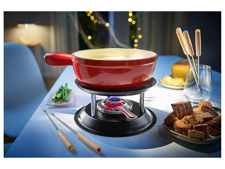 ERNESTO® Fondue Gusseisen 20 cm Limitierter Zeitrabatt