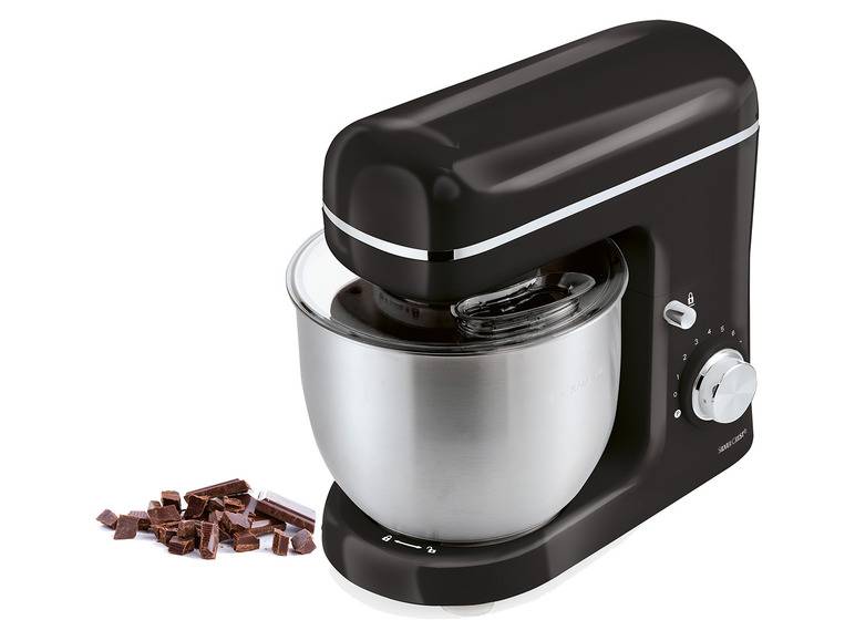SILVERCREST® KITCHEN TOOLS Küchenmaschine schwarz »SKM 600 D3« Sonderangebot