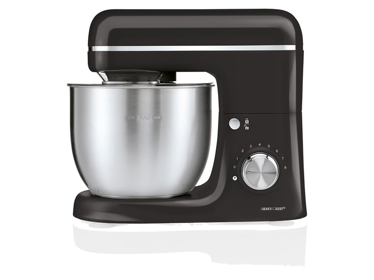 SILVERCREST® KITCHEN TOOLS Küchenmaschine schwarz »SKM 600 D3« Sonderangebot