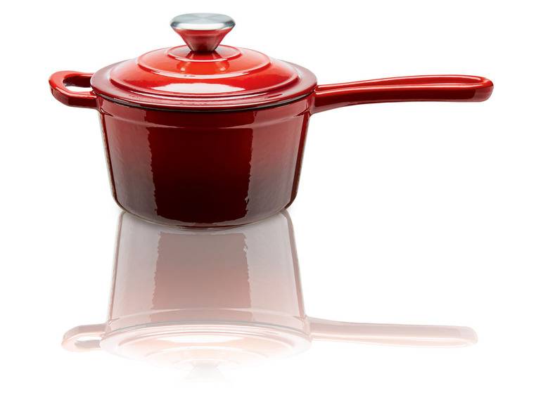 ERNESTO® Stielkasserolle Gusseisen emailliert, 1,5L Günstig kaufen