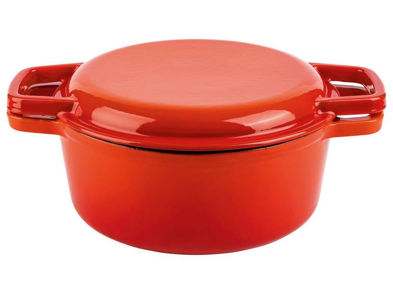 ERNESTO® Gusseisen-Kombitopf, Ø 22 cm Versandkostenfrei