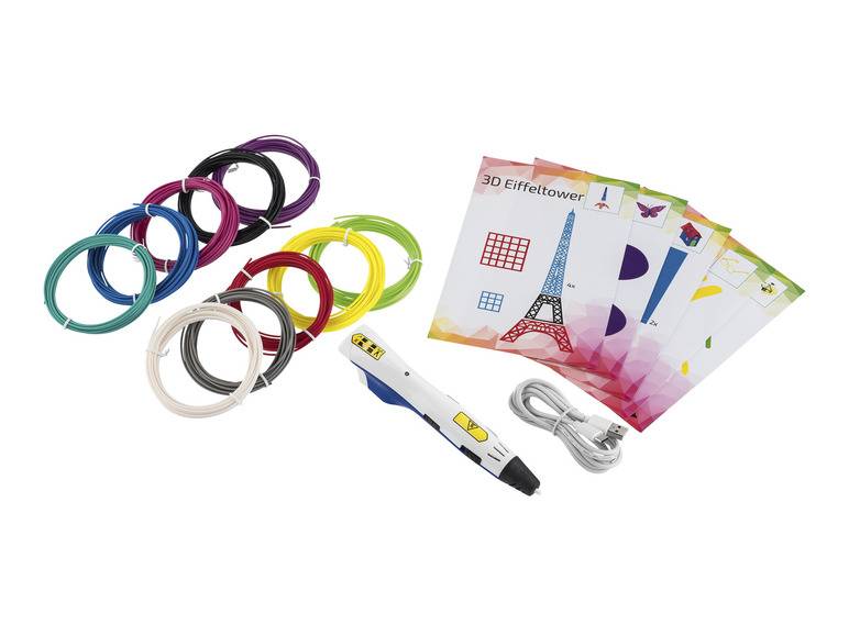 crelando® 3D-Stift-Set, 18-teilig Großer Ausverkauf