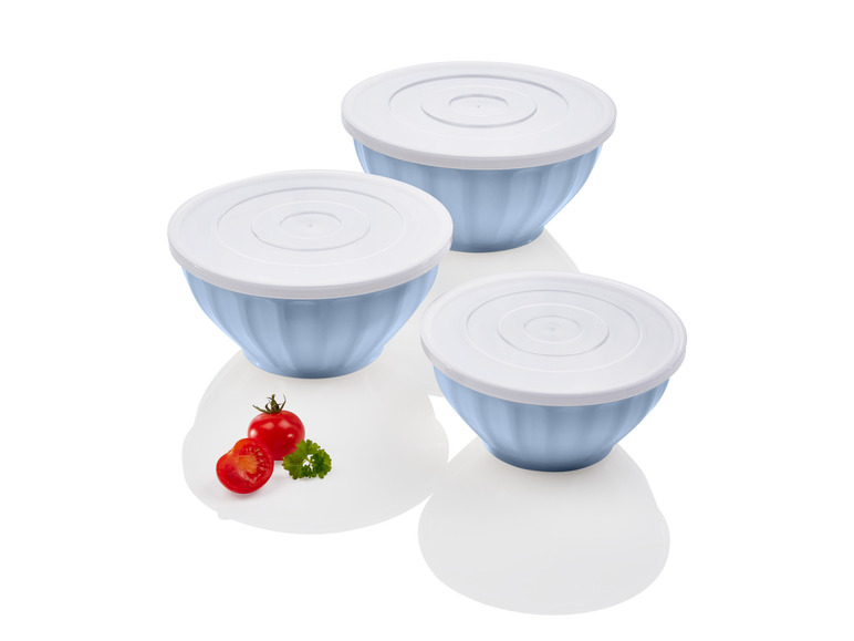 LIVARNO home Schüsselset mit Deckel, 3-teilig Flash Sale