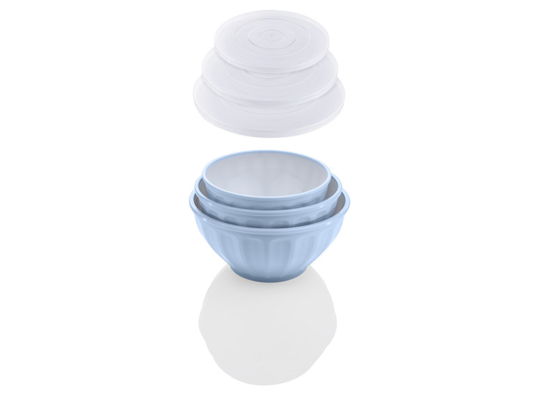 LIVARNO home Schüsselset mit Deckel, 3-teilig Flash Sale