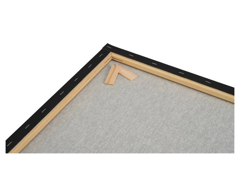 crelando® Leinwand / Leinwand-Set, schwarz vorgrundiert, aus Baumwolle Online Shopping