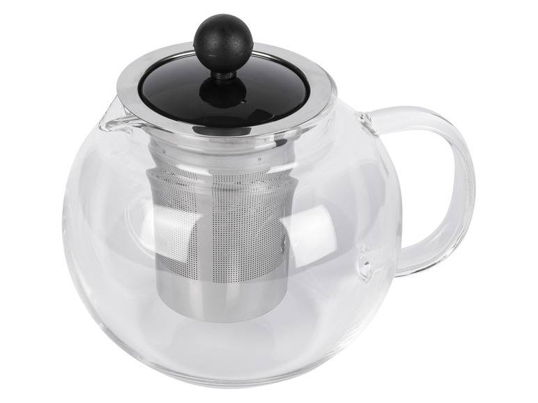 ERNESTO® Glas-Teekanne /-Kaffeebereiter, besonders leicht Jubiläumsangebot