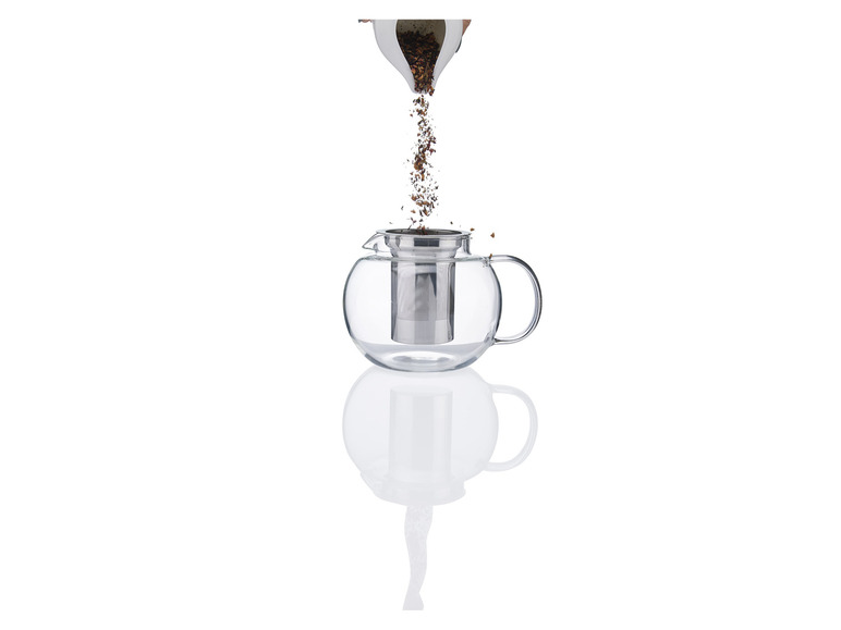 ERNESTO® Glas-Teekanne /-Kaffeebereiter, besonders leicht Jubiläumsangebot