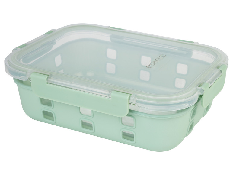 ERNESTO® Glas-Frischhaltedosen-Set, 2 Stück Lagerräumung