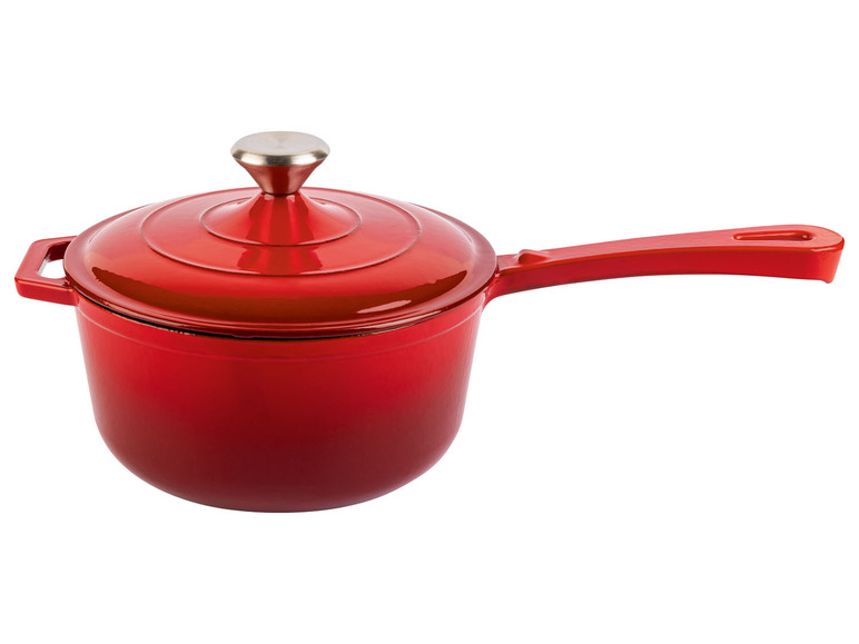 ERNESTO® Gusseisen-Stielkasserolle, Ø 21 cm Blitzangebot