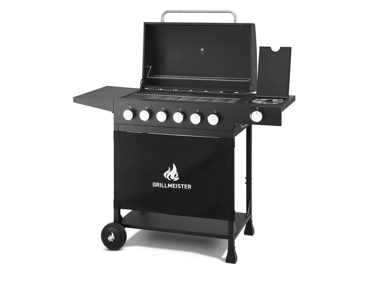 GRILLMEISTER Gasgrill »Memphis«, 6plus1, 18 kW, mit Seitenbrenner Tägliche Deals