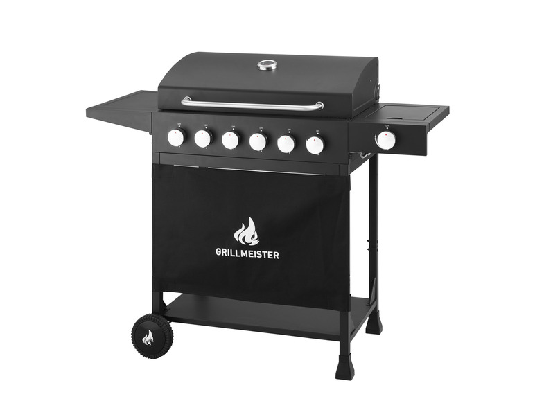 GRILLMEISTER Gasgrill »Memphis«, 6plus1, 18 kW, mit Seitenbrenner Tägliche Deals