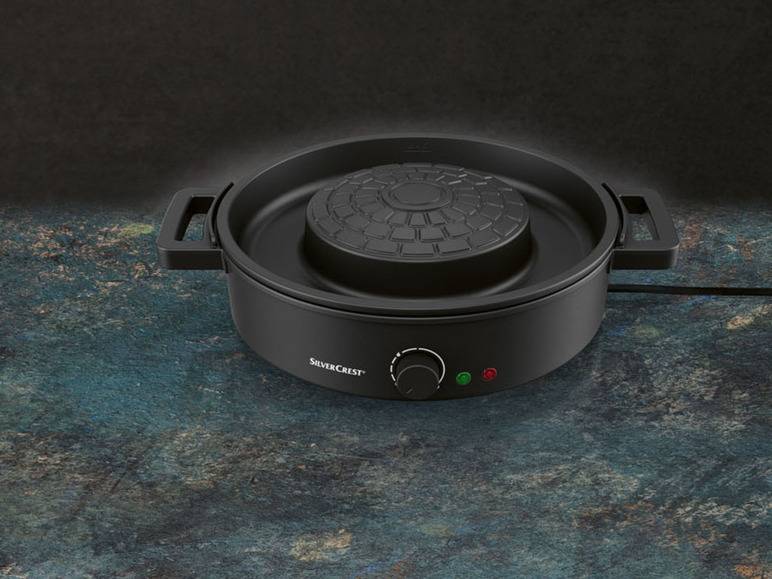SILVERCREST® KITCHEN TOOLS Tischgrill mit Hot Pot STHP 1800 A1, 2-in-1 Tiefpreis