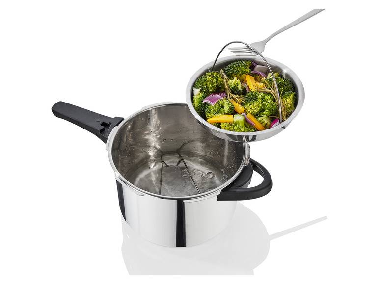 ERNESTO® Schnellkochtopf 6 Liter Bis zu 50% Rabatt
