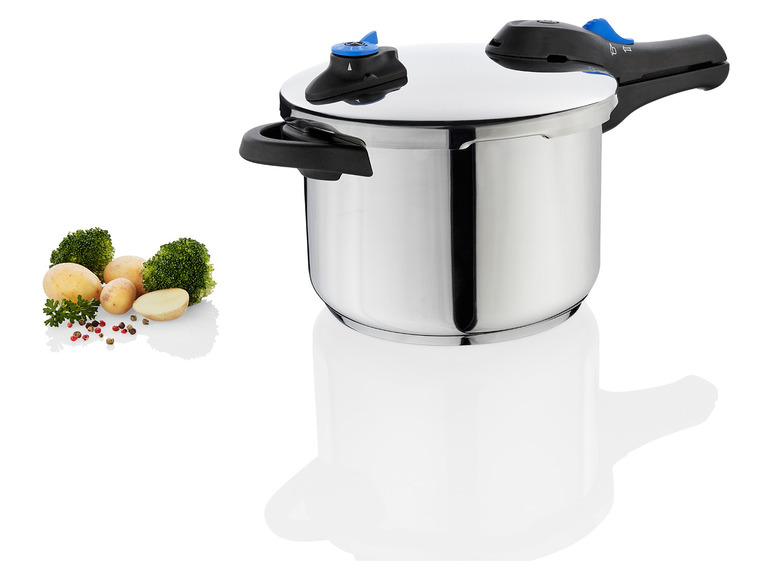 ERNESTO® Schnellkochtopf 6 Liter Bis zu 50% Rabatt