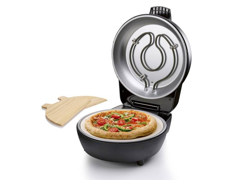 SILVERCREST® KITCHEN TOOLS Hochtemperatur-Pizzaofen, 1200 W Bis zu 60% Rabatt