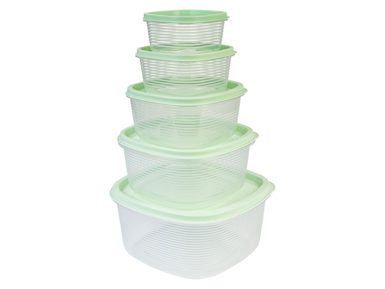 ERNESTO® Vorratsdosen-Set, 5-teilig, stapelbar Nur für heute