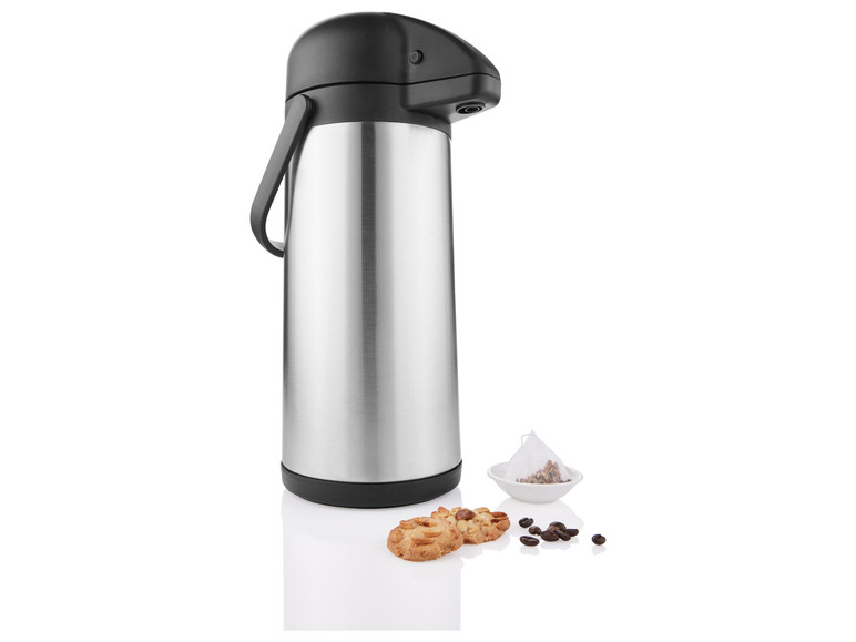LIVARNO home Isolier-Pumpkanne, 2,8 l, aus Edelstahl Fabrikladen