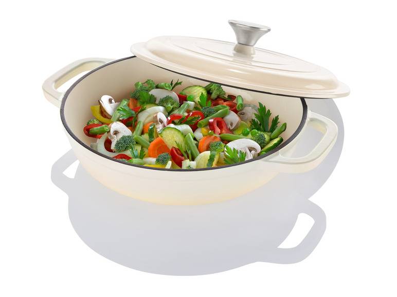 LIVARNO home Gusseisen-Servierpfanne, Ø 25 x H 6 cm Black Friday Preise