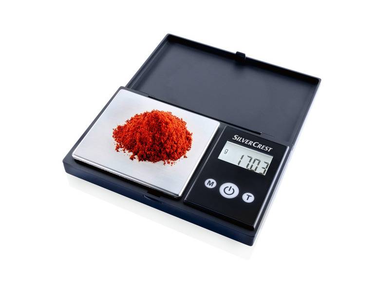 SILVERCREST® KITCHEN TOOLS Präzisionswaage, mit Zuwiegefunktion Blitzverkäufe