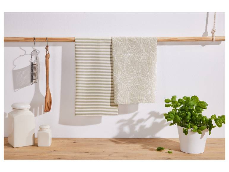 LIVARNO home Geschirrtücher, 2 Stück Online Shopping