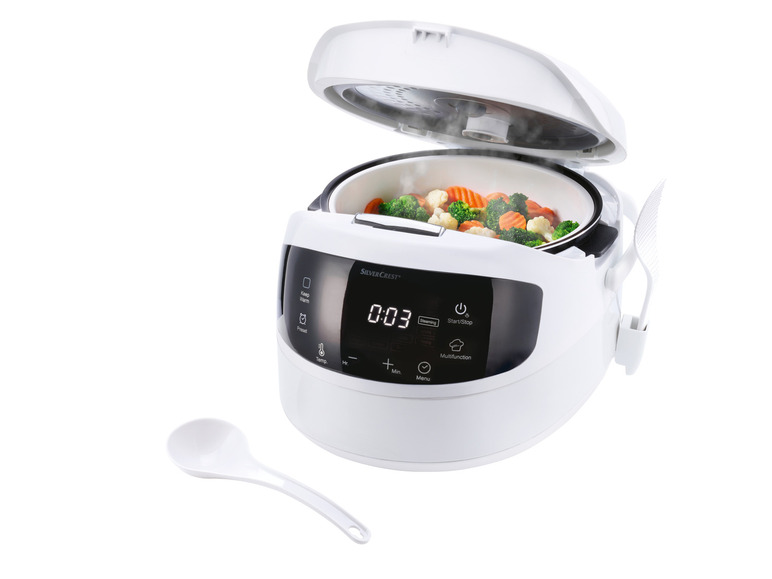 SILVERCREST® KITCHEN TOOLS Digitaler Reiskocher »SRKM 860 A1«, 1,5 l Weihnachtsangebot