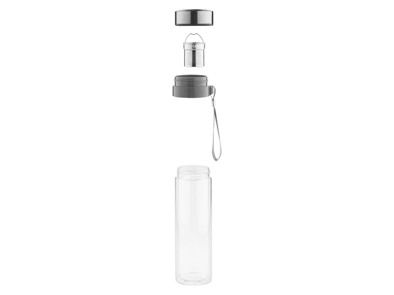 ERNESTO® Trinkflasche mit Zitruspresse/ Trinkflasche mit Infuser Jubiläumsangebot