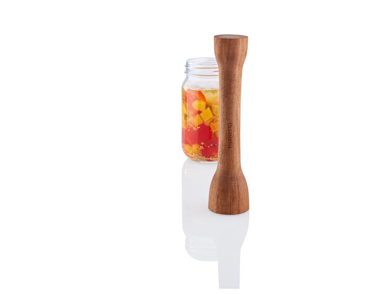 ERNESTO® Fermentier-Holzstampfer \ Fermentier-Glasgewichte Räumungsverkauf