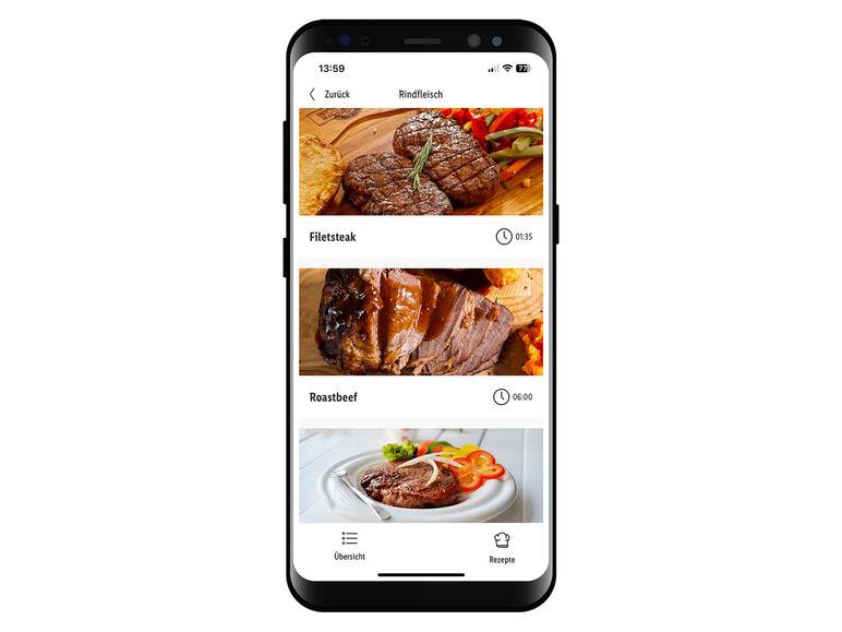 SILVERCREST® KITCHEN TOOLS Sous-Vide-Stick Smart SSVSS 1200 A1, WLAN-Funktion Riesige Ersparnisse