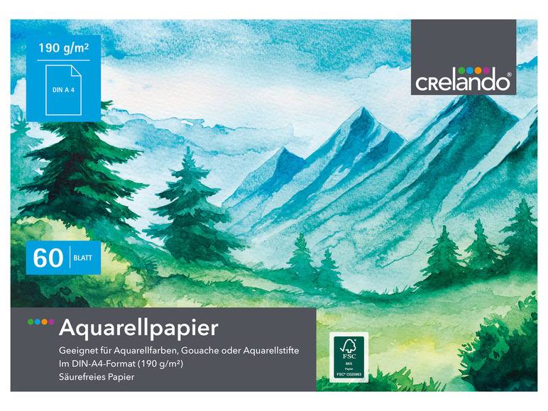 crelando® Zeichenblock, DIN A3/A4, säurefrei Super Sparpreis