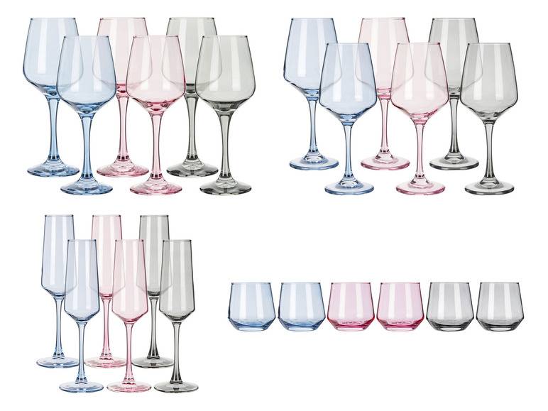 ERNESTO® Wein- / Wassergläser-Set, Bunt, 6 Stück Letzte 2 Tage