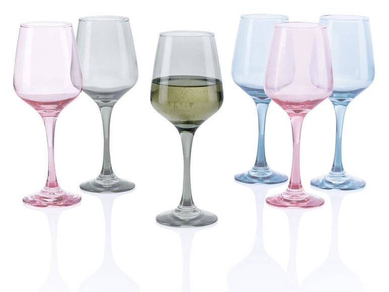 ERNESTO® Wein- / Wassergläser-Set, Bunt, 6 Stück Letzte 2 Tage