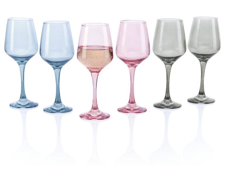 ERNESTO® Wein- / Wassergläser-Set, Bunt, 6 Stück Letzte 2 Tage