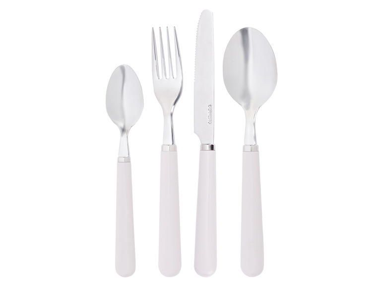 ERNESTO® Edelstahl-Besteck-Set, 24-teilig Bis zu 60% Rabatt