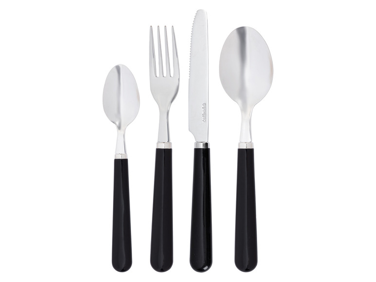 ERNESTO® Edelstahl-Besteck-Set, 24-teilig Bis zu 60% Rabatt