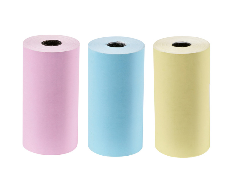 SILVERCREST® Fotopapier, 3 Stück, für Mini Pocket Printer Discount Store für neue Produkte